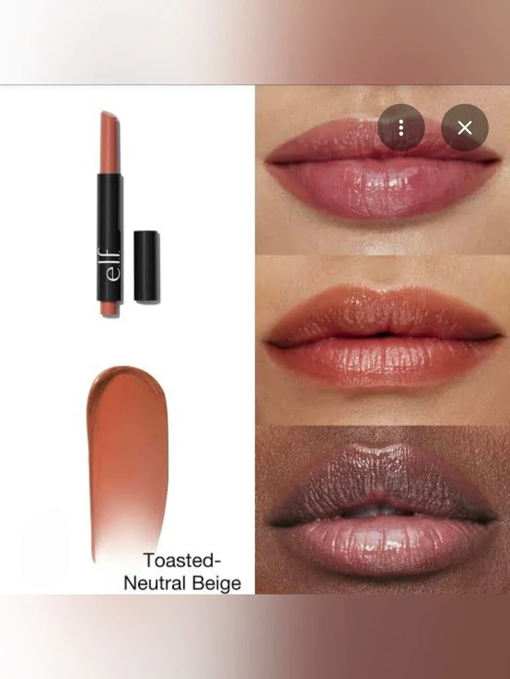 e.l.f. Glow Reviver Lip Oil & Pout Clout Pen — Toasted & Chocoluxe BNIB